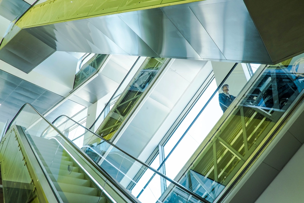 Glazing submittals for a reflective glass building